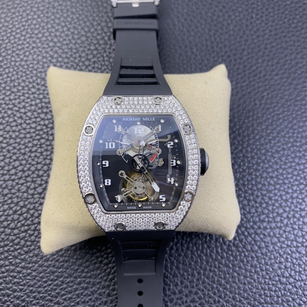 RICHARD MILLE Men’s Collection RM 001 Mozambique Full Diamond Watch RICHARD MILLE Men’s Collection RM 001 Mozambique Full Diamond Watch