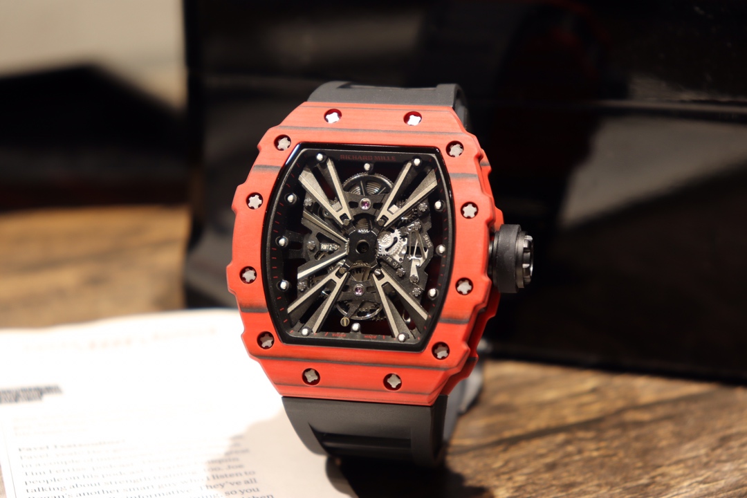 Richard Mille RM12-01 Openwork Tourbillon Streamlined Watch Richard Mille RM12-01 Openwork Tourbillon Streamlined Watch