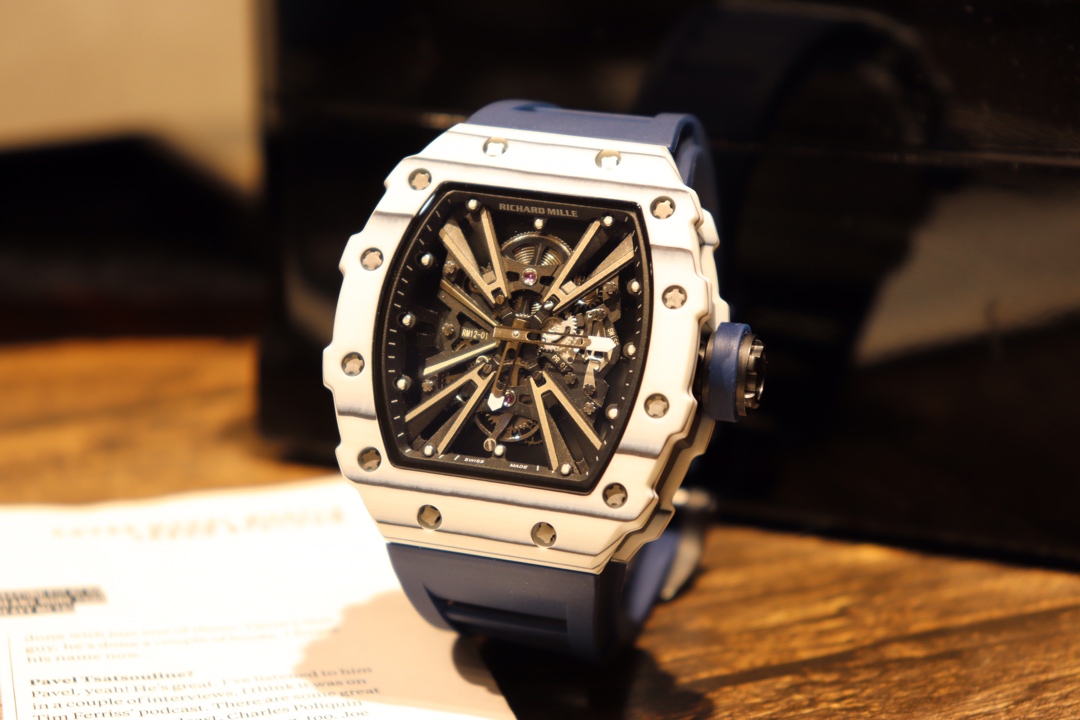 Richard Mille RM12-01 Openwork Tourbillon Streamlined Watch Richard Mille RM12-01 Openwork Tourbillon Streamlined Watch