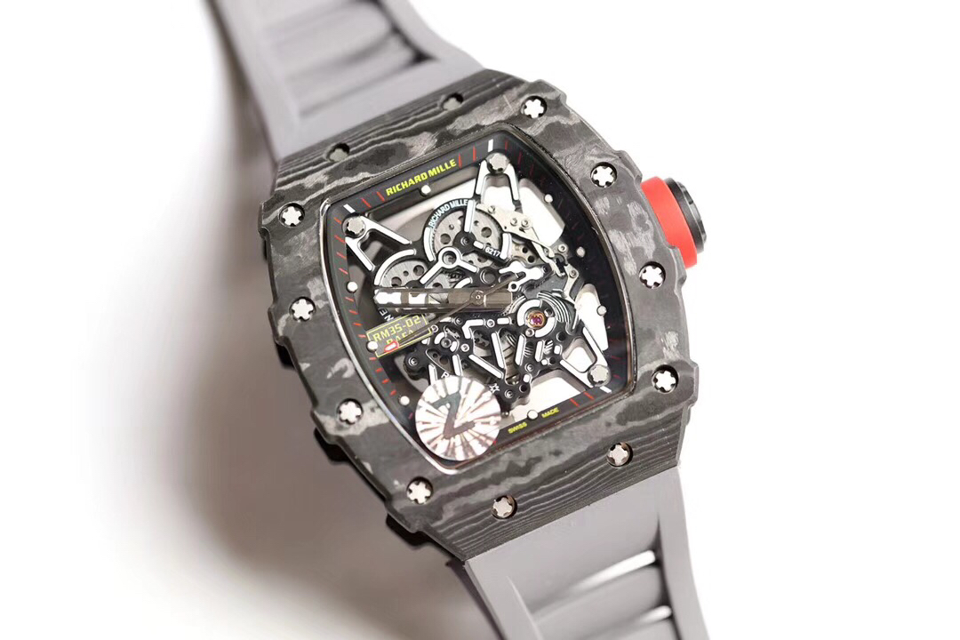 Richard Mille RM35-02 Full Carbon Fiber Series Watch Richard Mille RM35-02 Full Carbon Fiber Series Watch
