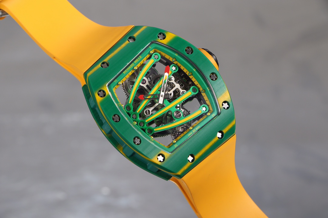 Richard Mille RM59-01 Carbon Fiber Collection Tourbillon Green Lizard Watch Richard Mille RM59-01 Carbon Fiber Collection Tourbillon Green Lizard Watch