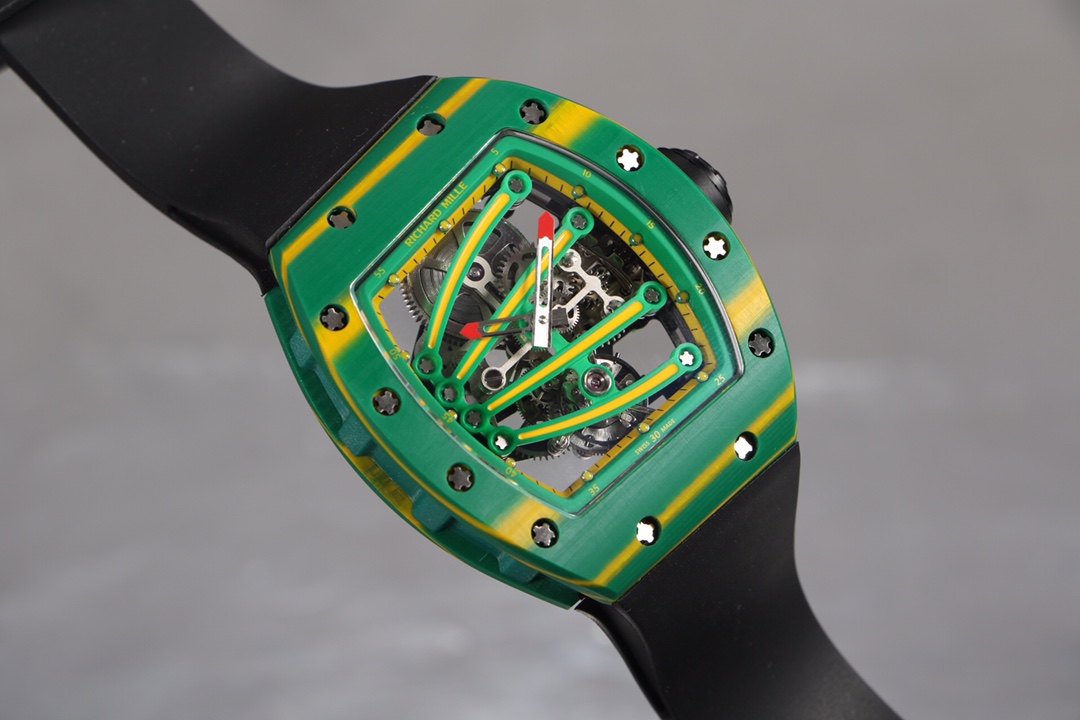 Richard Mille RM59-01 Carbon Fiber Collection Tourbillon Green Lizard Watch Richard Mille RM59-01 Carbon Fiber Collection Tourbillon Green Lizard Watch