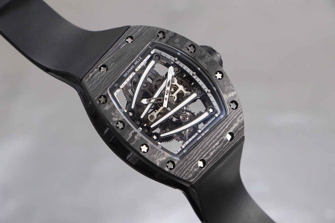Richard Mille RM59-01 Carbon Fiber Collection Tourbillon Green Lizard Watch Richard Mille RM59-01 Carbon Fiber Collection Tourbillon Green Lizard Watch