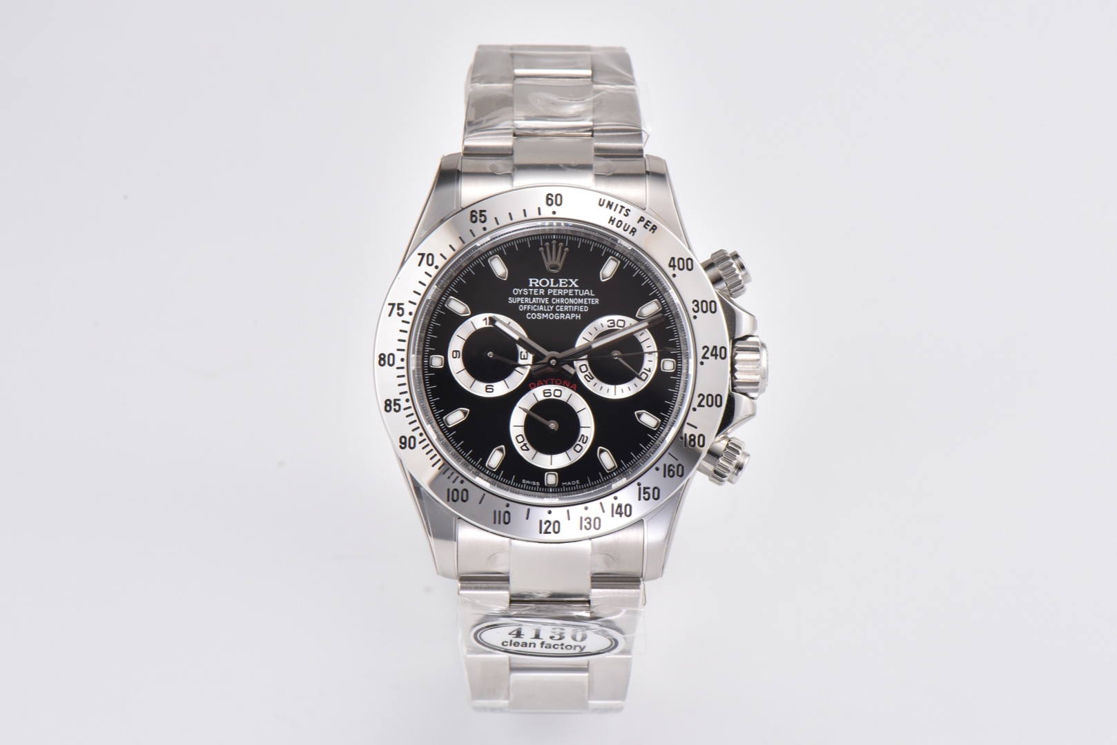 Rolex Cosmograph Daytona Series 116520 Steel Bezel Daytona. Rolex Cosmograph Daytona Series 116520 Steel Bezel Daytona.