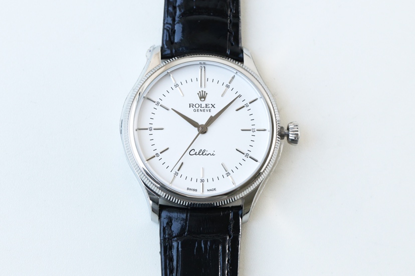 Rolex Cellini 50509 Leather Strap Men’s Mechanical Watch Rolex Cellini 50509 Leather Strap Men’s Mechanical Watch