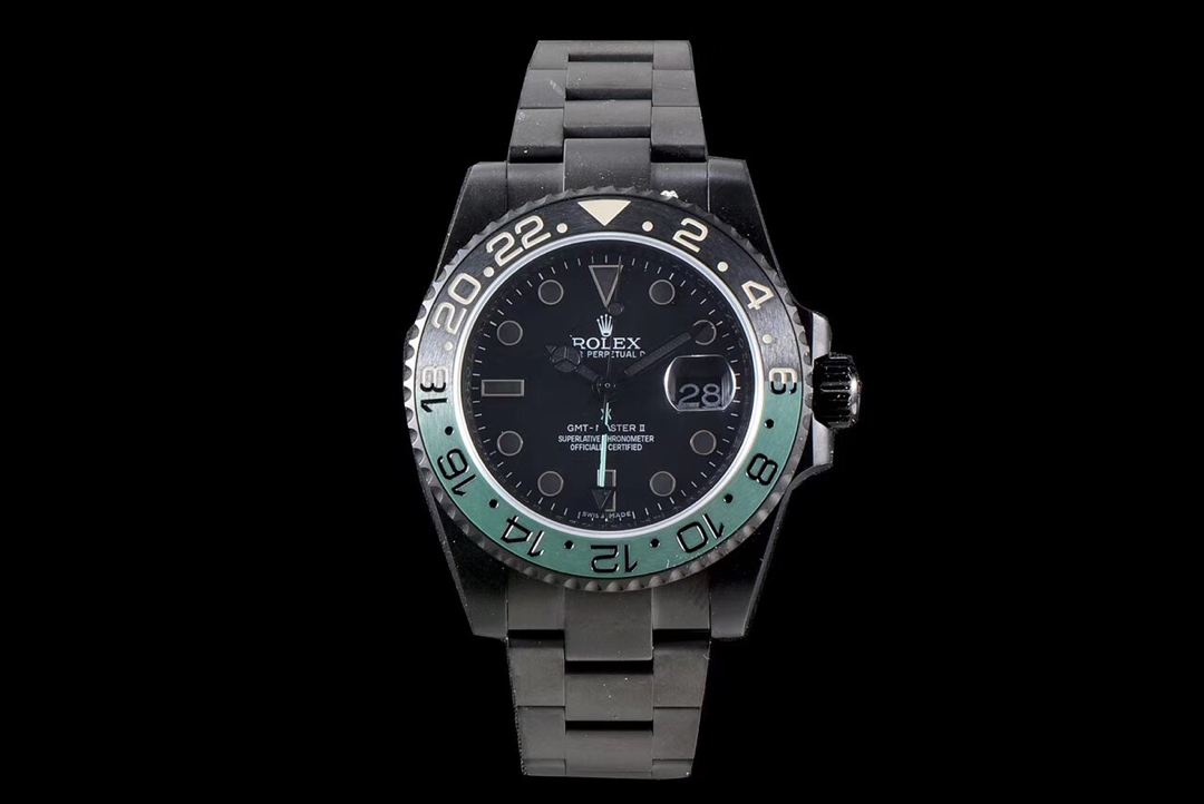 Black Coated Rolex GMT-Master Series Black Coated Rolex GMT-Master Series