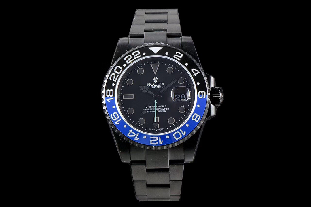 Black Coated Rolex GMT-Master Series Black Coated Rolex GMT-Master Series