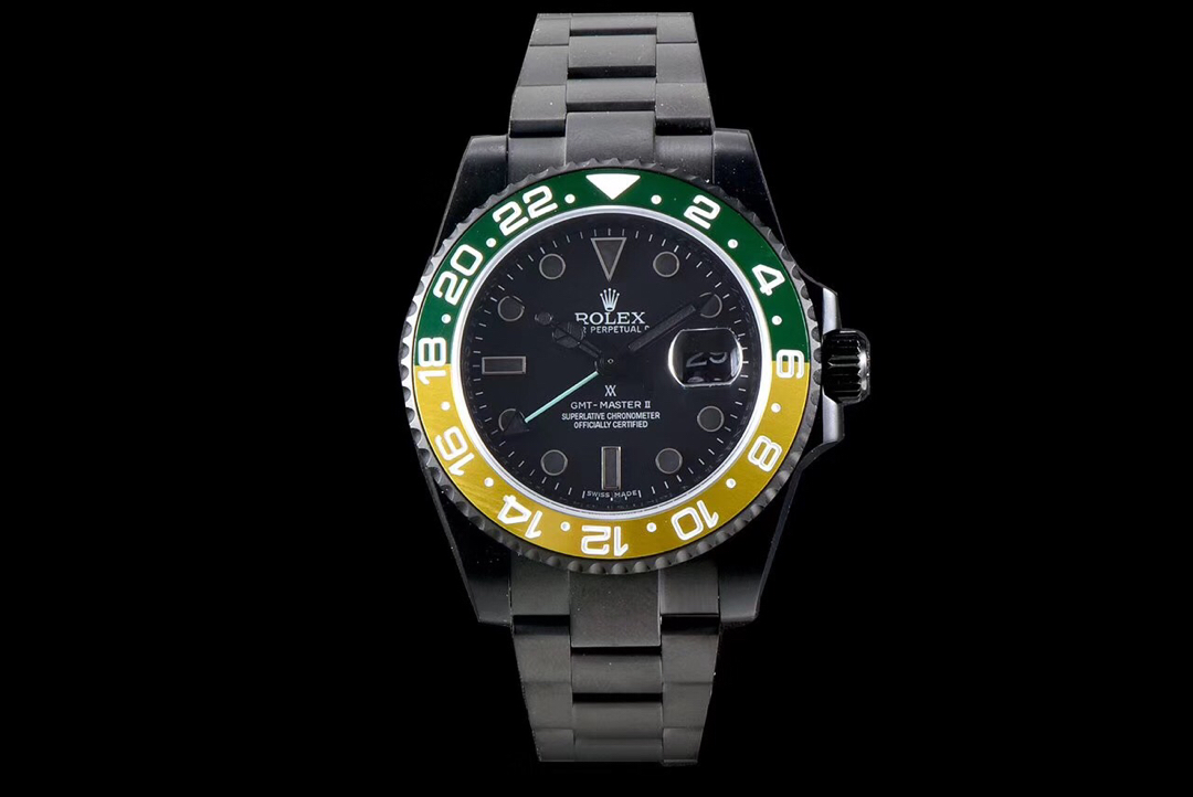Black Coated Rolex GMT-Master Series Black Coated Rolex GMT-Master Series