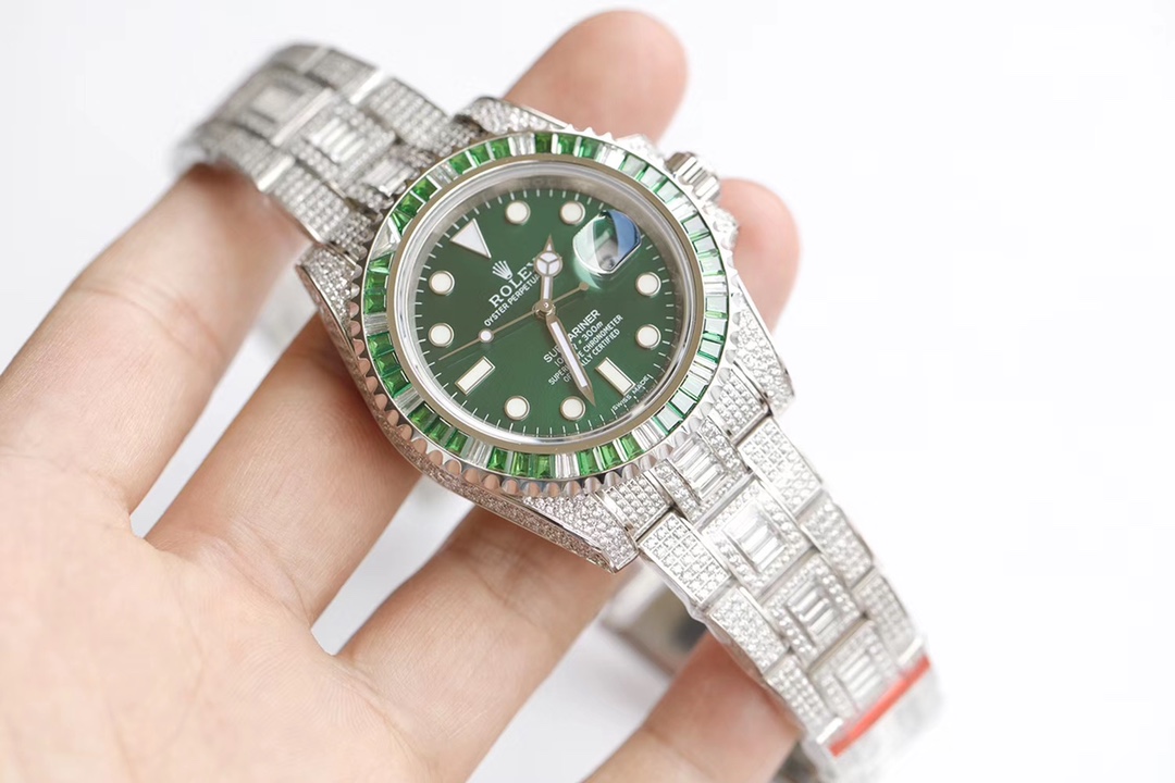 Rolex Submariner Series, Sea-Dweller Luxury Full Diamond Special Edition Rolex Submariner Series, Sea-Dweller Luxury Full Diamond Special Edition