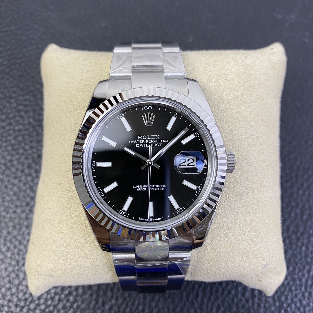 Rolex Datejust 41 Series, Model M126334 with Steel Bracelet Rolex Datejust 41 Series, Model M126334 with Steel Bracelet