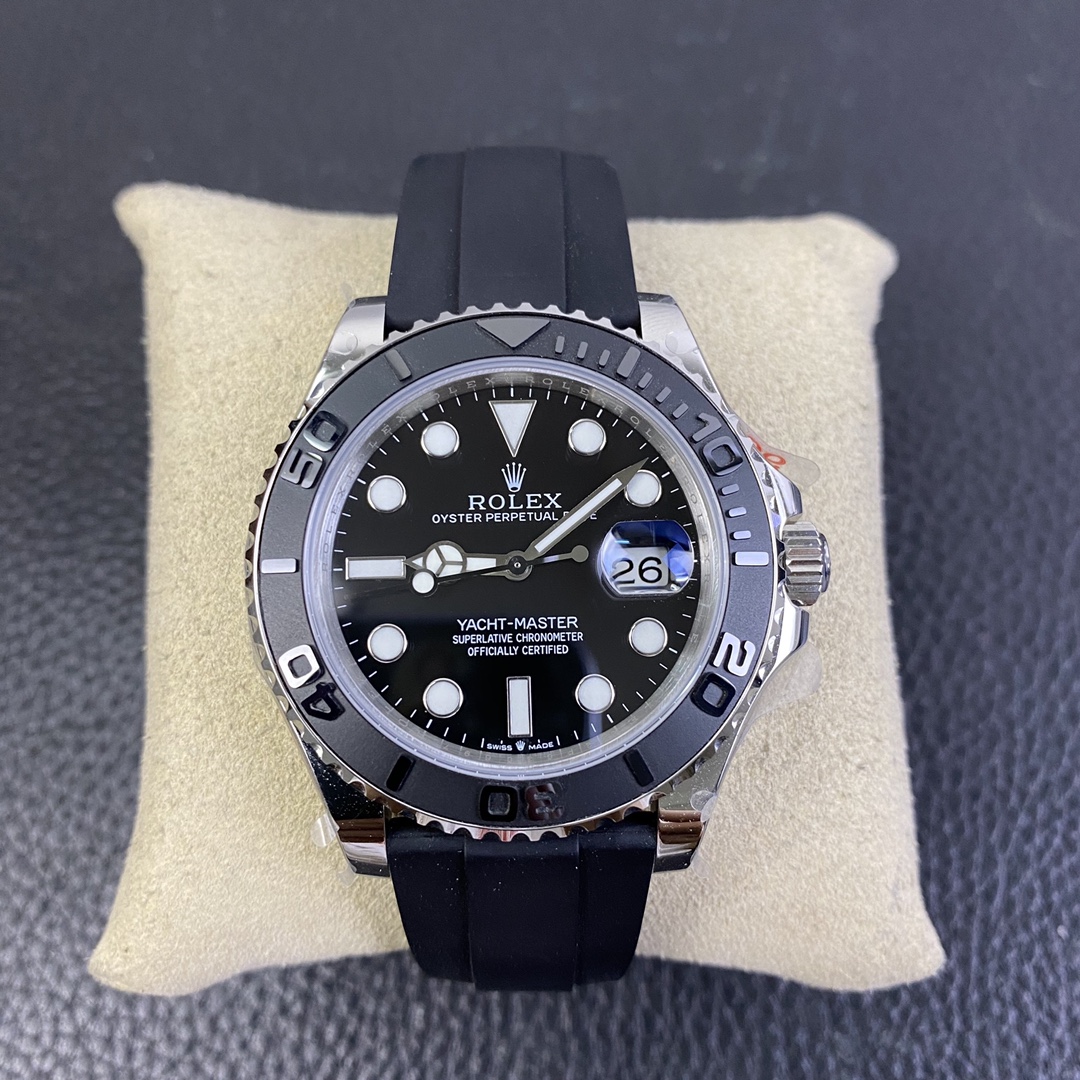 Rolex Yacht-Master 42 Series, Base Model with Black Dial Rolex Yacht-Master 42 Series, Base Model with Black Dial