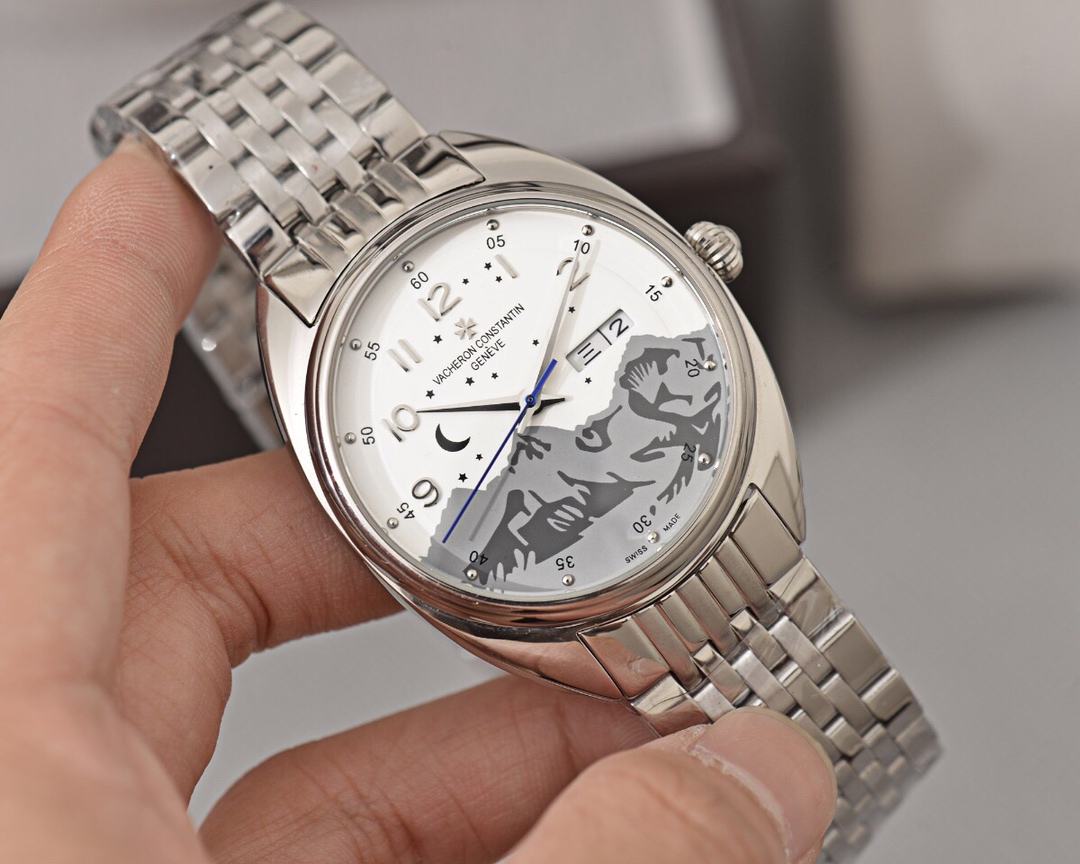 Vacheron Constantin Celestia 41 Steel Bracelet Fine Men’s Watch Vacheron Constantin Celestia 41 Steel Bracelet Fine Men’s Watch