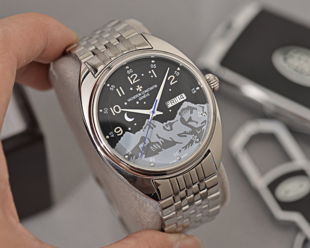 Vacheron Constantin Celestia 41 Steel Bracelet Fine Men’s Watch Vacheron Constantin Celestia 41 Steel Bracelet Fine Men’s Watch