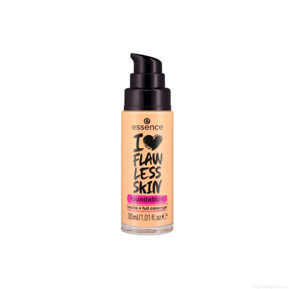 Base Líquida Matte Essence I Love Flawless Skin FPS 20 60 Dark Ivory 30 ml Base Líquida Matte Essence I Love Flawless Skin FPS 20 60 Dark Ivory 30 ml