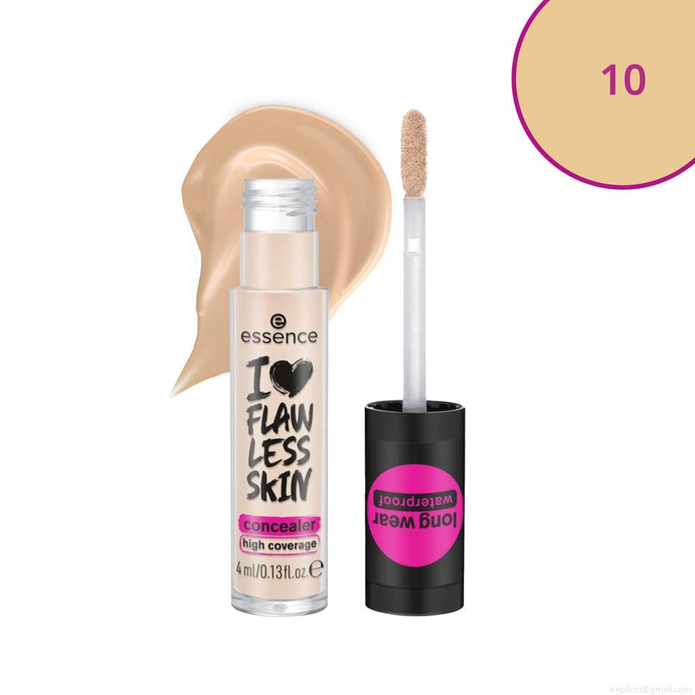 Corretivo Líquido I Love Flawless Skin Essence 10 Light Porcelain 4 ml Corretivo Líquido I Love Flawless Skin Essence 10 Light Porcelain 4 ml