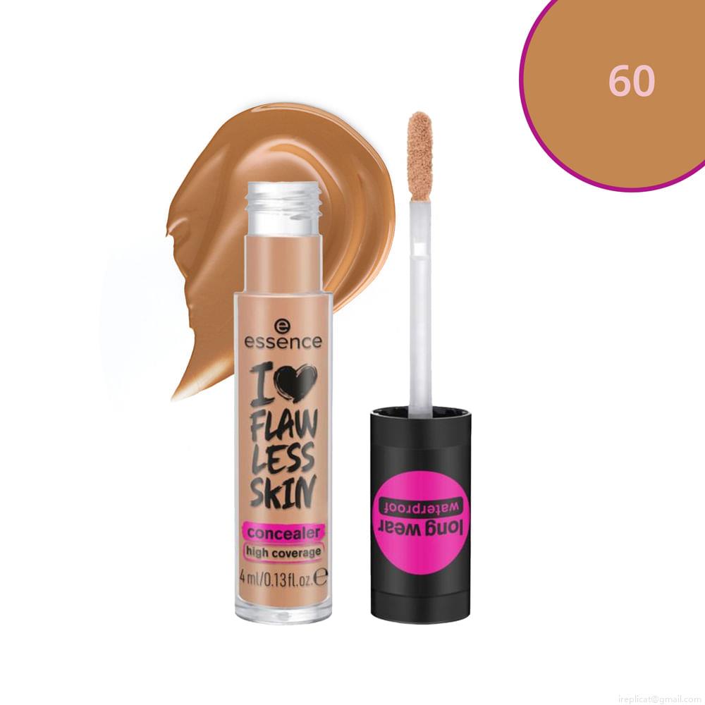 Corretivo Líquido I Love Flawless Skin Essence 60 Dark Sand 4 ml Corretivo Líquido I Love Flawless Skin Essence 60 Dark Sand 4 ml
