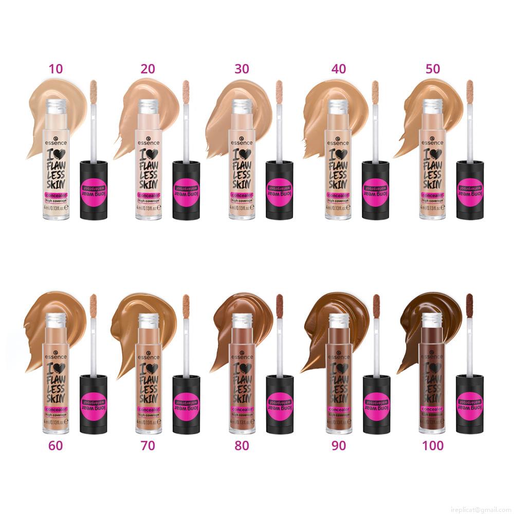 Corretivo Líquido I Love Flawless Skin Essence 60 Dark Sand 4 ml Corretivo Líquido I Love Flawless Skin Essence 60 Dark Sand 4 ml
