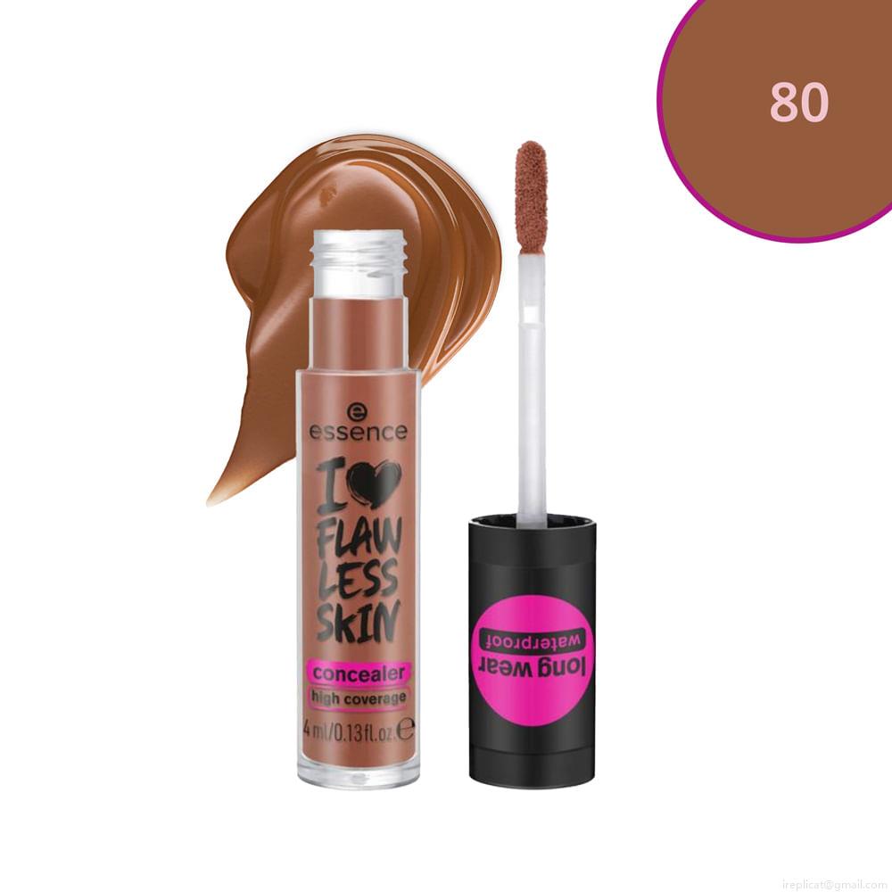 Corretivo Líquido I Love Flawless Skin Essence 80 Dark Tan 4 ml Corretivo Líquido I Love Flawless Skin Essence 80 Dark Tan 4 ml
