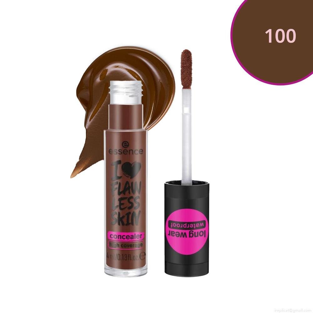 Corretivo Líquidoi Love Flawless Skin Essence 100 Dark Deep 4 ml Corretivo Líquidoi Love Flawless Skin Essence 100 Dark Deep 4 ml