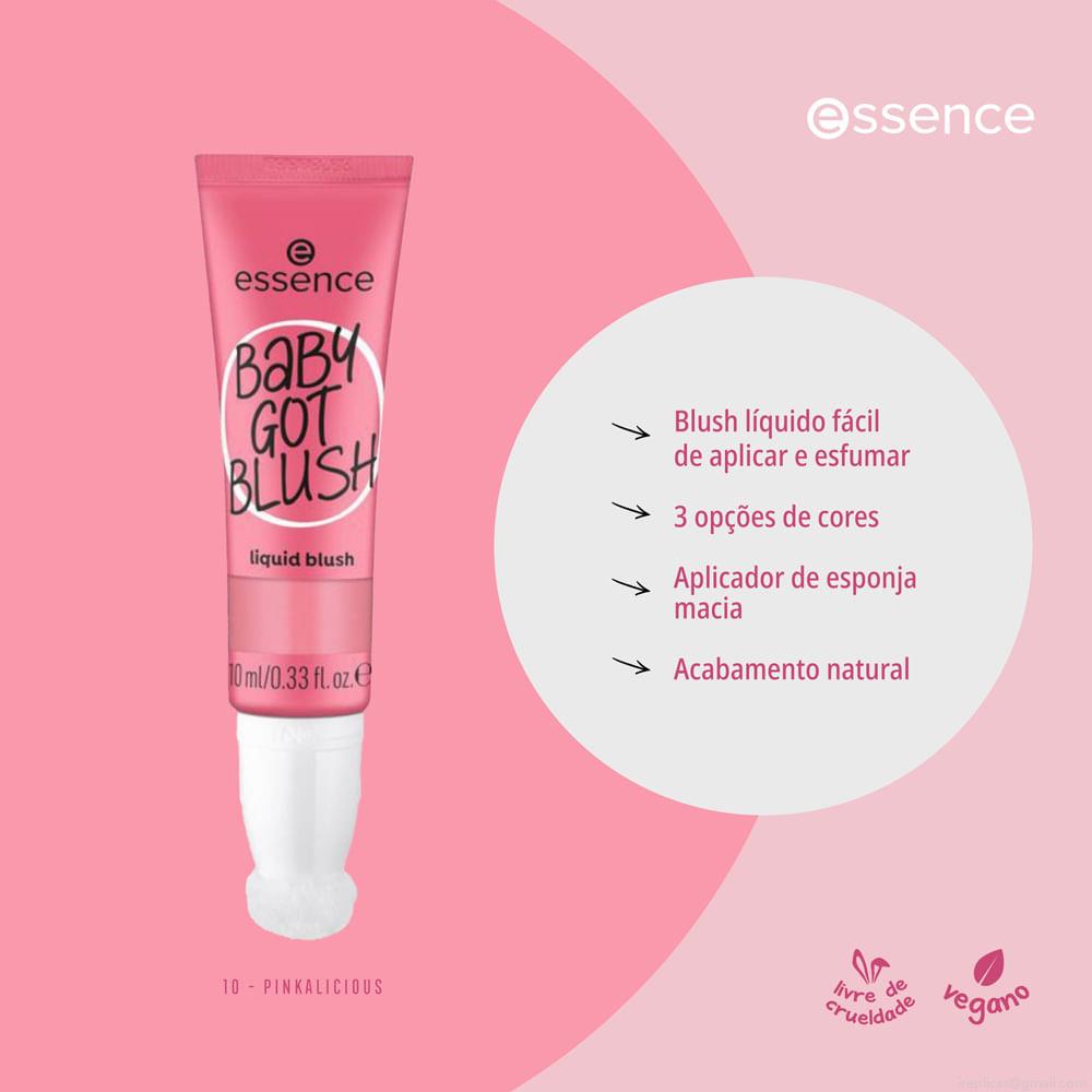 Blush Líquido Baby Got Blush Essence 10 Pinkalicious 10 ml Blush Líquido Baby Got Blush Essence 10 Pinkalicious 10 ml