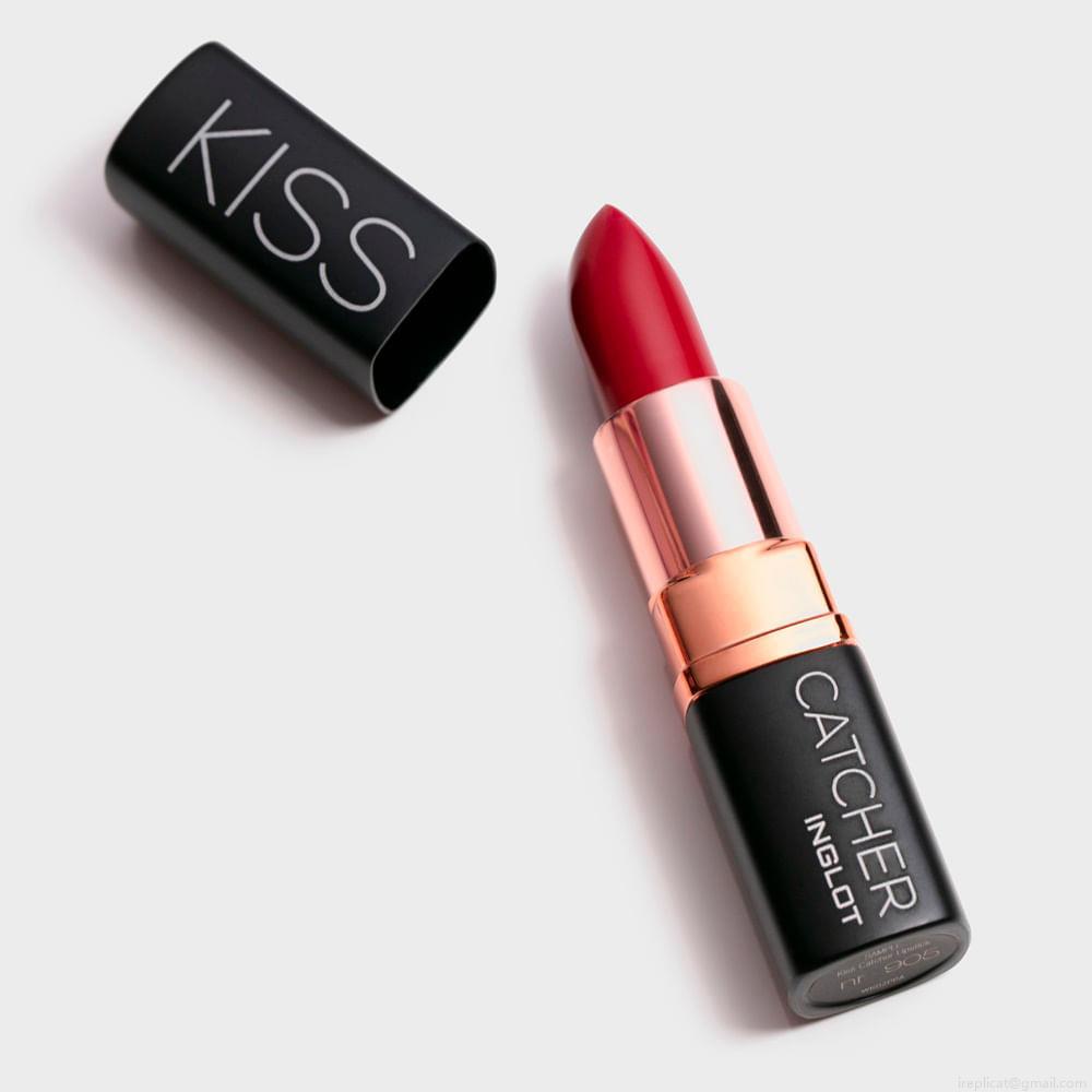 Batom Cremoso Acetinado Inglot Kiss Catcher Tango Red 905 4 g Batom Cremoso Acetinado Inglot Kiss Catcher Tango Red 905 4 g