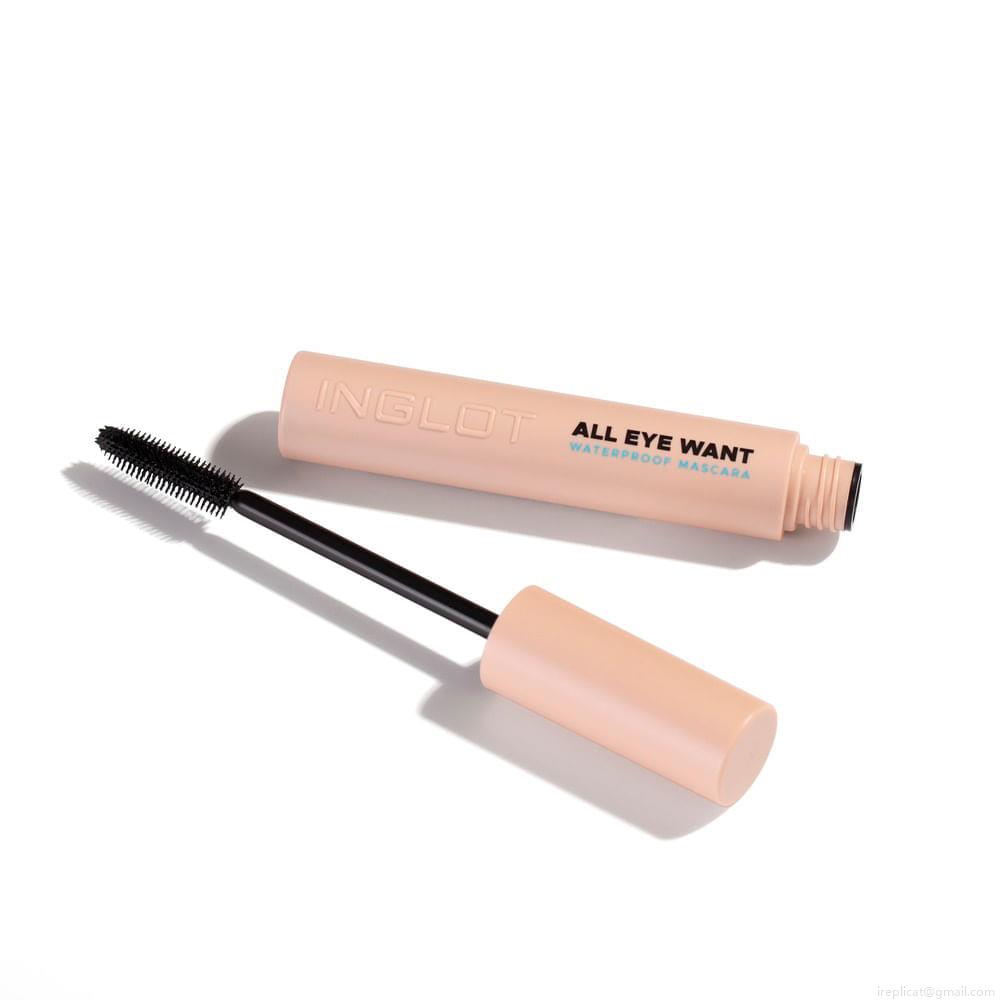 Máscara De Cílios À Prova D'água Inglot All Eye Want Preta 8,5 ml Máscara De Cílios À Prova D'água Inglot All Eye Want Preta 8,5 ml