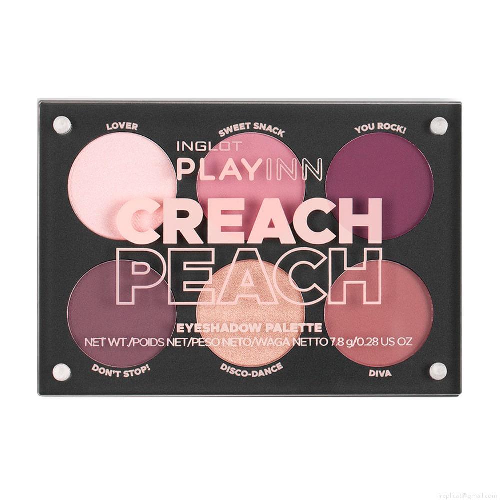 Paleta De Sombras Inglot Playinn Creach Peach 8,4 g Paleta De Sombras Inglot Playinn Creach Peach 8,4 g