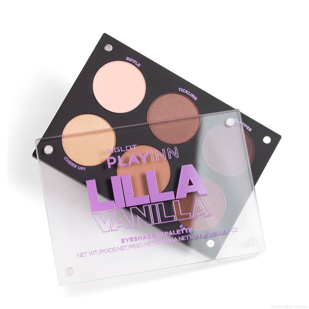 Paleta De Sombras Inglot Playinn Lilla Vanilla 8,4 g Paleta De Sombras Inglot Playinn Lilla Vanilla 8,4 g