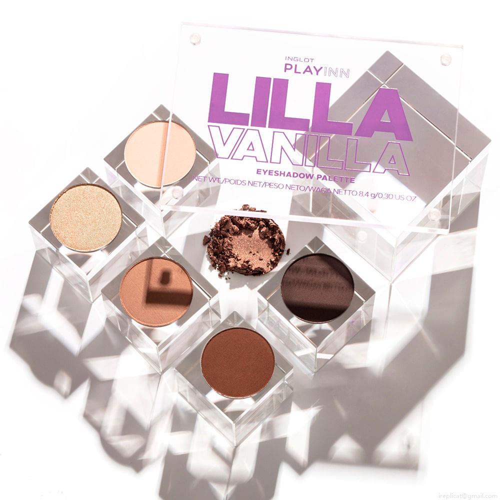 Paleta De Sombras Inglot Playinn Lilla Vanilla 8,4 g Paleta De Sombras Inglot Playinn Lilla Vanilla 8,4 g