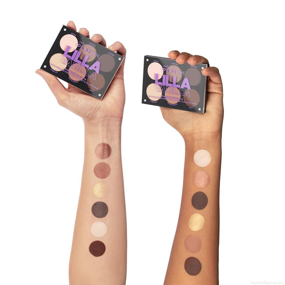 Paleta De Sombras Inglot Playinn Lilla Vanilla 8,4 g Paleta De Sombras Inglot Playinn Lilla Vanilla 8,4 g