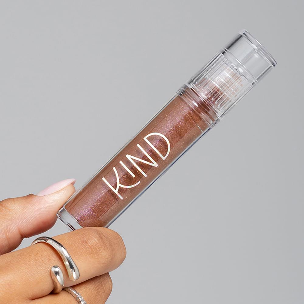 Gloss Labial Kind Beauty Marrom Perfeito 4,5 g Gloss Labial Kind Beauty Marrom Perfeito 4,5 g