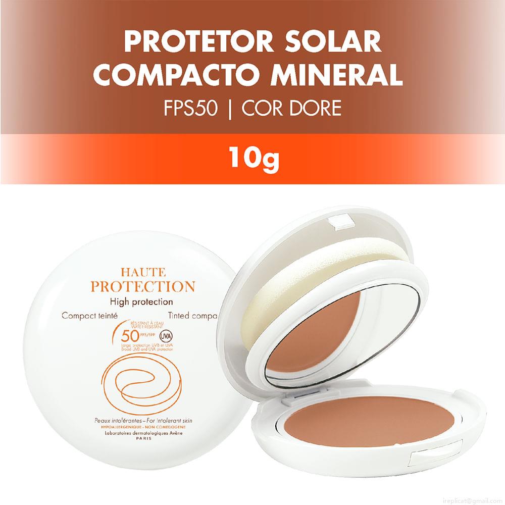 Base Compacta em Pó 2 em 1 Avène Haute Protection FPS 50 Sable 10 g Base Compacta em Pó 2 em 1 Avène Haute Protection FPS 50 Sable 10 g