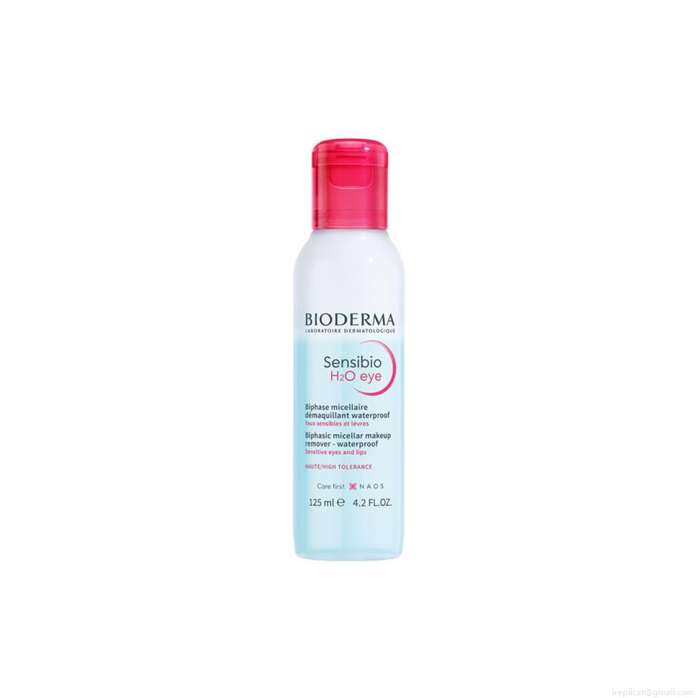 Demaquilante Bifásico Bioderma Sensibio H2O Eye 125 ml Demaquilante Bifásico Bioderma Sensibio H2O Eye 125 ml