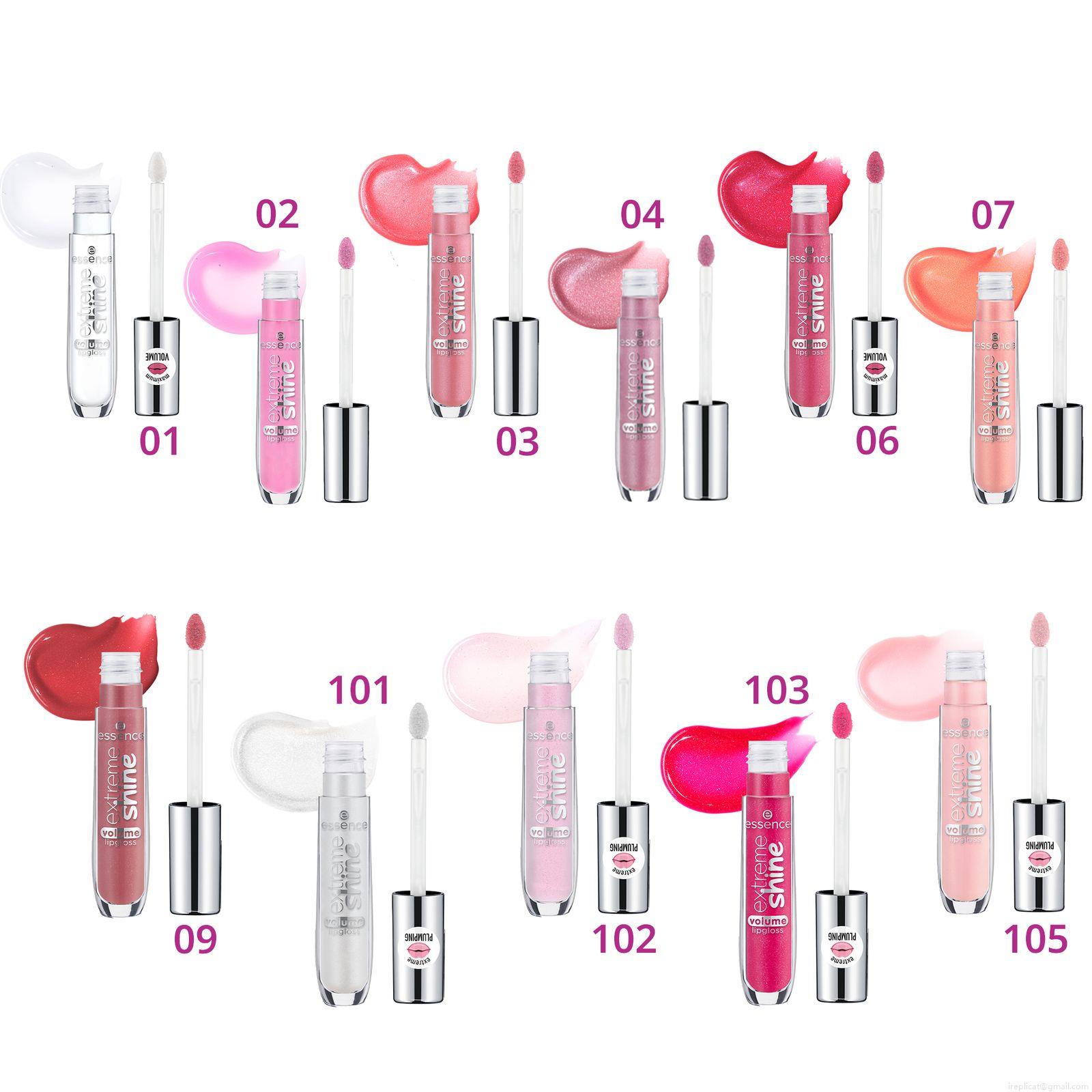 Gloss Labial Líquido Cintilante Essence Extreme Shine Volume 01 Crystal Clear 5 ml Gloss Labial Líquido Cintilante Essence Extreme Shine Volume 01 Crystal Clear 5 ml
