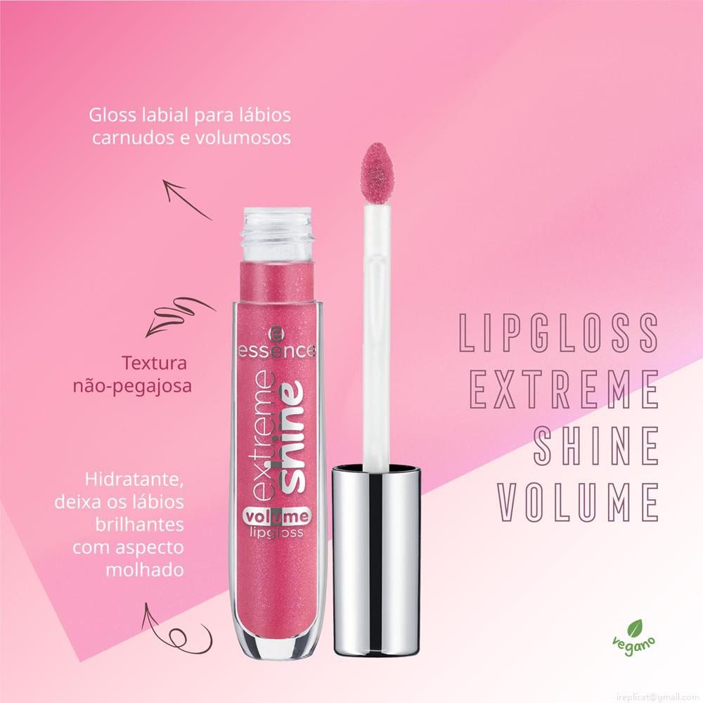 Gloss Labial Líquido Cintilante Essence Extreme Shine Volume 06 Candy Shop 5 ml Gloss Labial Líquido Cintilante Essence Extreme Shine Volume 06 Candy Shop 5 ml