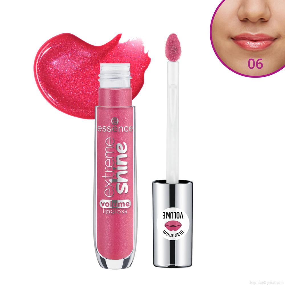 Gloss Labial Líquido Cintilante Essence Extreme Shine Volume 06 Candy Shop 5 ml Gloss Labial Líquido Cintilante Essence Extreme Shine Volume 06 Candy Shop 5 ml