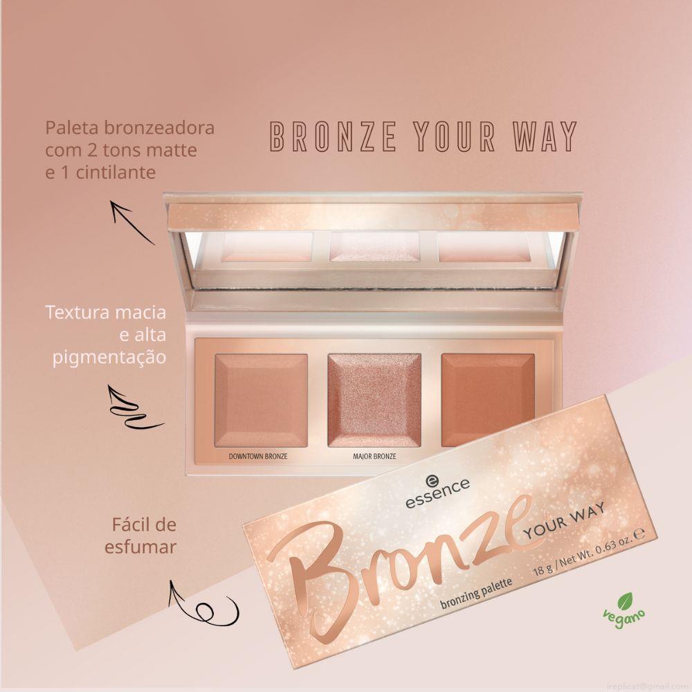Paleta Bronzeadora Essence Your Way 18 g Paleta Bronzeadora Essence Your Way 18 g