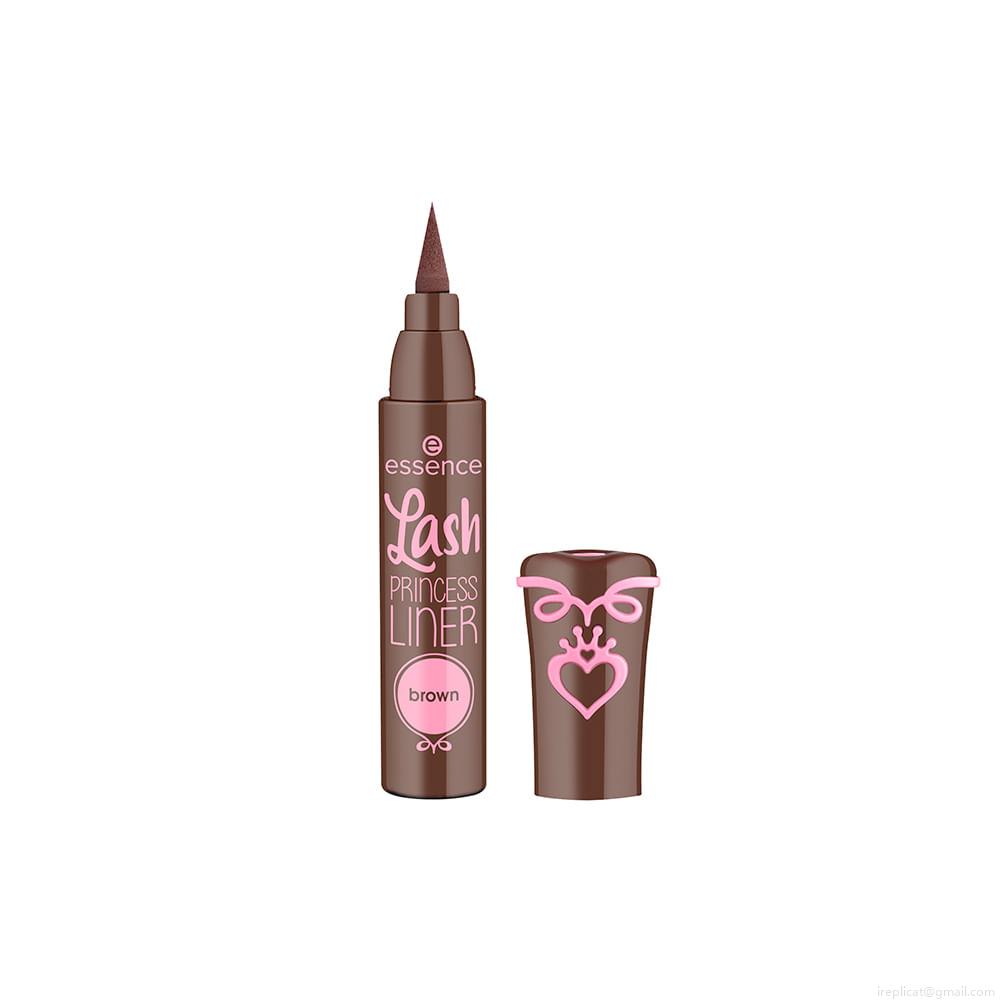 Delineador Líquido Matte Essence Lash Princess Liner Marrom 3 ml Delineador Líquido Matte Essence Lash Princess Liner Marrom 3 ml