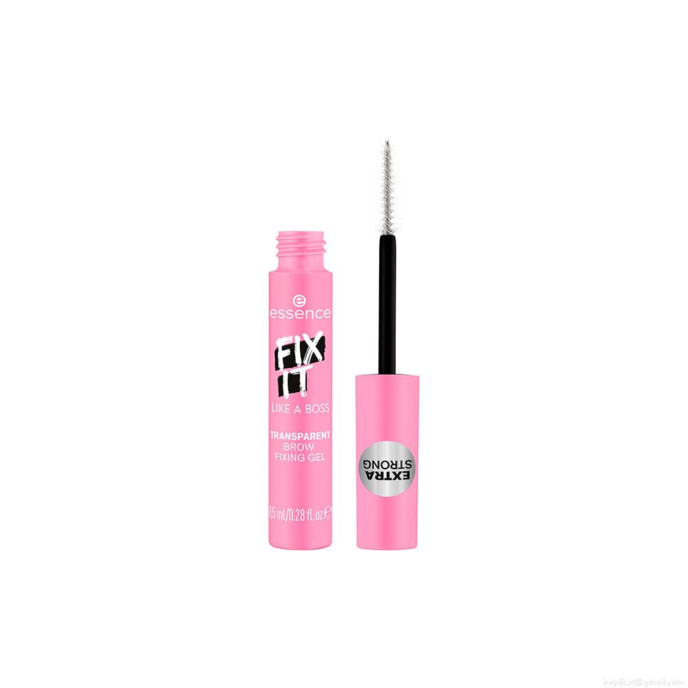 Gel Fixador de Sobrancelha para Definição Essence Like a Boss Fix It Incolor 8,5 ml Gel Fixador de Sobrancelha para Definição Essence Like a Boss Fix It Incolor 8,5 ml
