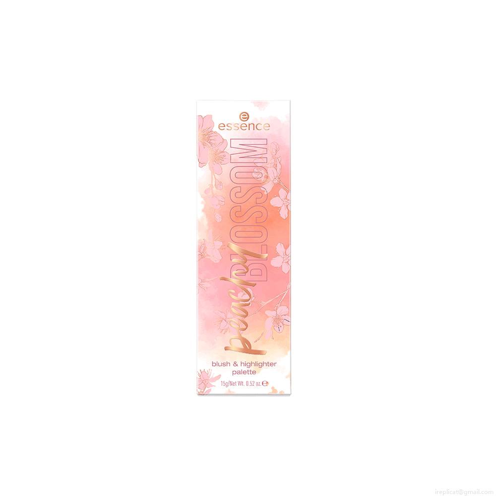 Paleta de Blush e Iluminador em Pó Essence Peachy Blossom 5 Shades Paleta de Blush e Iluminador em Pó Essence Peachy Blossom 5 Shades