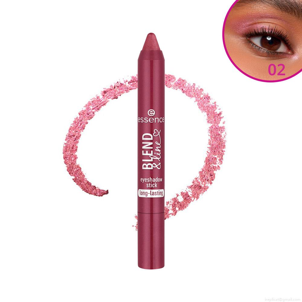Sombra Em Bastão Essence Blend & Line 02 Oh My Ruby 1,8 g Sombra Em Bastão Essence Blend & Line 02 Oh My Ruby 1,8 g