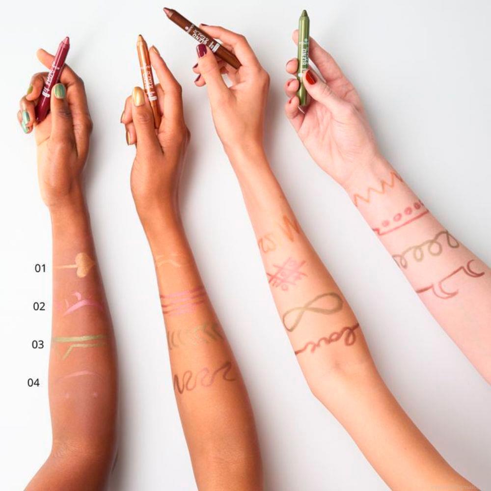 Sombra Em Bastão Essence Blend & Line 03 Feeling Leafy 1,8 g Sombra Em Bastão Essence Blend & Line 03 Feeling Leafy 1,8 g