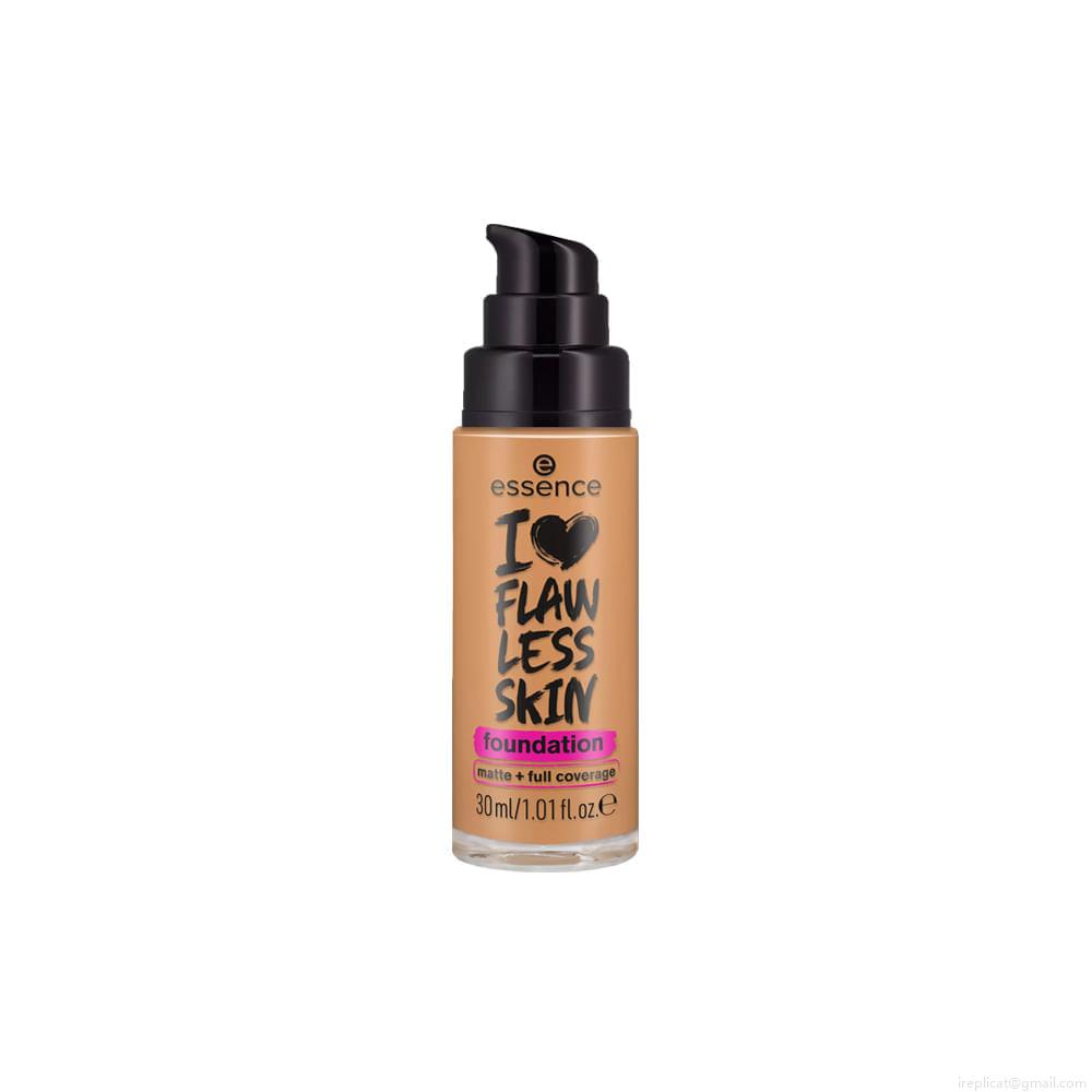 Base Líquida Matte Essence I Love Flawless Skin FPS 20 120 Beige 30 ml Base Líquida Matte Essence I Love Flawless Skin FPS 20 120 Beige 30 ml