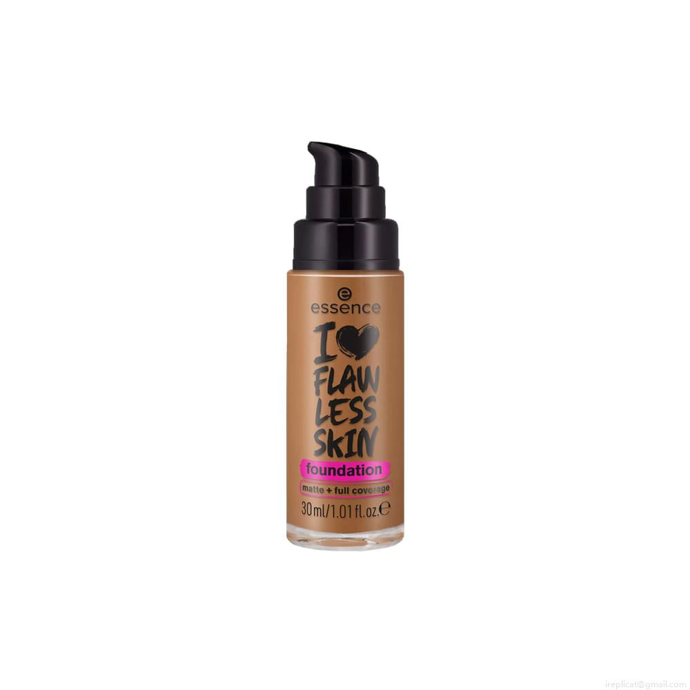 Base Líquida Matte Essence I Love Flawless Skin FPS 20 140 Light Tan 30 ml Base Líquida Matte Essence I Love Flawless Skin FPS 20 140 Light Tan 30 ml
