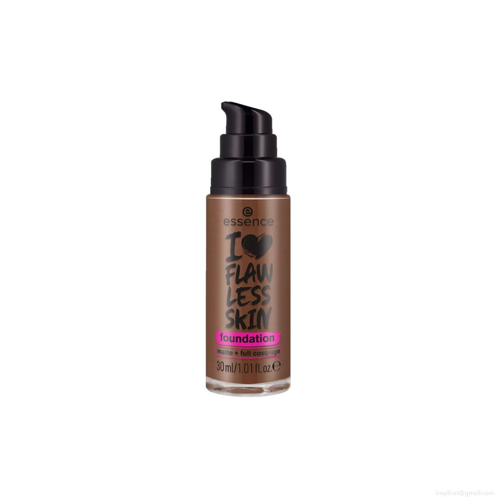 Base Líquida Matte Essence I Love Flawless Skin FPS 20 180 Medium Deep 30 ml Base Líquida Matte Essence I Love Flawless Skin FPS 20 180 Medium Deep 30 ml