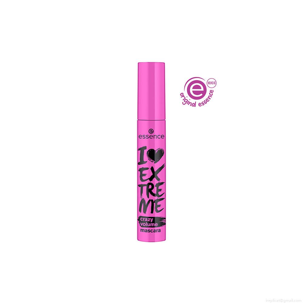 Máscara para Cílios de Volume Essence I Love Extreme Crazy Volume Preto 12 ml Máscara para Cílios de Volume Essence I Love Extreme Crazy Volume Preto 12 ml