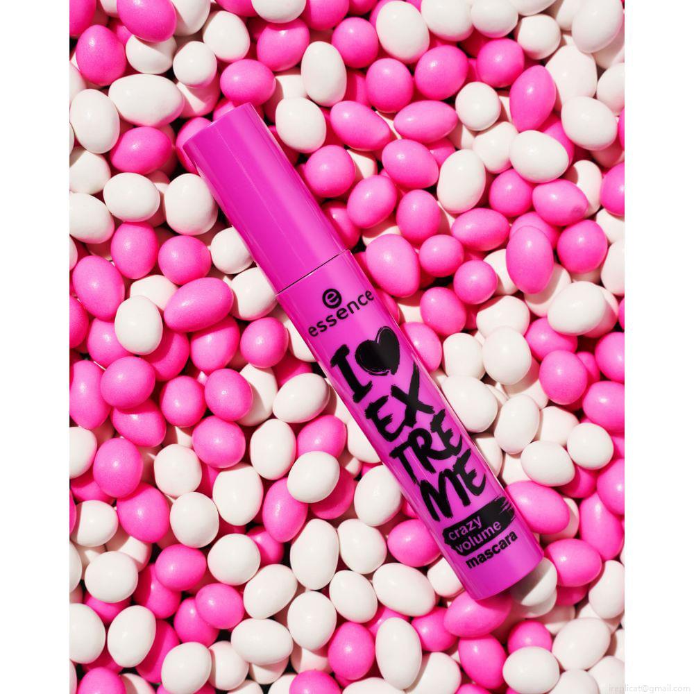 Máscara para Cílios de Volume Essence I Love Extreme Crazy Volume Preto 12 ml Máscara para Cílios de Volume Essence I Love Extreme Crazy Volume Preto 12 ml