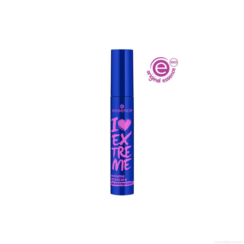 Máscara para Cílios de Volume À Prova D'Água Essence I Love Extreme Preto 12 ml Máscara para Cílios de Volume À Prova D'Água Essence I Love Extreme Preto 12 ml