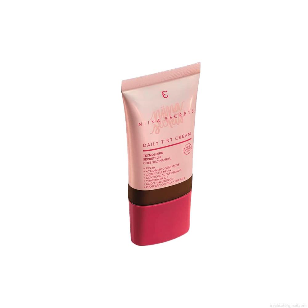 Base Líquida Matte Eudora Niina Secrets Daily Tint Cream Cor 100 25 ml Base Líquida Matte Eudora Niina Secrets Daily Tint Cream Cor 100 25 ml