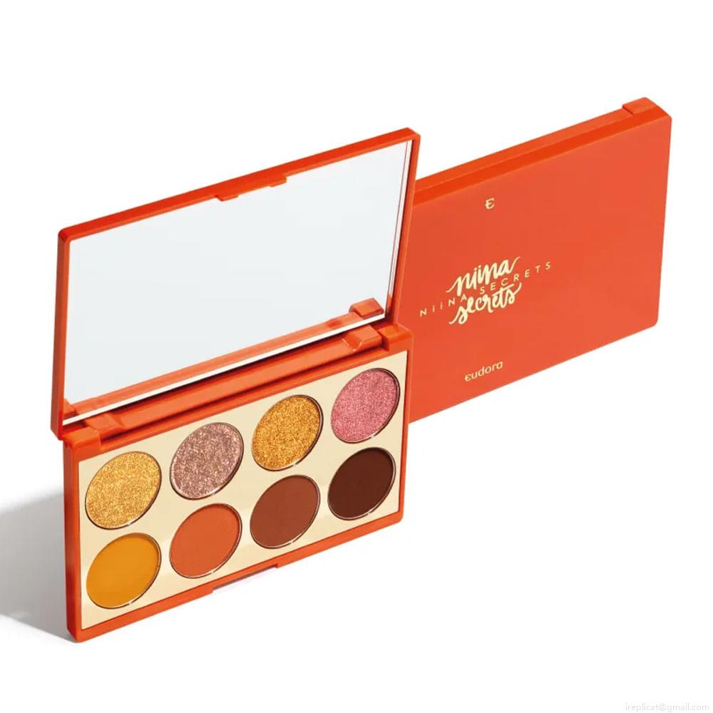 Paleta de Sombra Eudora Niina Secrets Orange 5,6 g Paleta de Sombra Eudora Niina Secrets Orange 5,6 g